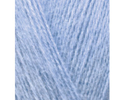 Пряжа для вязания Ализе Angora Gold (10%мохер, 10%шерсть, 80%акрил) 5х100гр цв.040 голубой