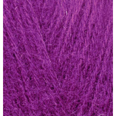 Пряжа для вязания Ализе Angora Gold (10%мохер, 10%шерсть, 80%акрил) 5х100гр цв.050 фуксия