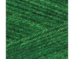 Пряжа для вязания Ализе Angora Gold (10%мохер, 10%шерсть, 80%акрил) 5х100гр цв.118 зеленая трава