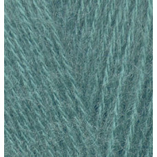 Пряжа для вязания Ализе Angora Gold (10%мохер, 10%шерсть, 80%акрил) 5х100гр цв.164 лазурный