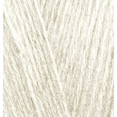 Пряжа для вязания Ализе Angora Gold (10%мохер, 10%шерсть, 80%акрил) 5х100гр цв.213 кремовый меланж
