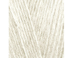 Пряжа для вязания Ализе Angora Gold (10%мохер, 10%шерсть, 80%акрил) 5х100гр цв.213 кремовый меланж
