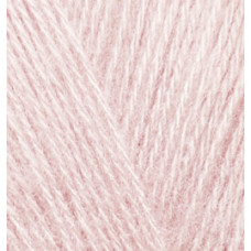 Пряжа для вязания Ализе Angora Gold (10%мохер, 10%шерсть, 80%акрил) 5х100гр цв.271 жемчужно-розовый