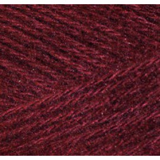 Пряжа для вязания Ализе Angora Gold (10%мохер, 10%шерсть, 80%акрил) 5х100гр цв.323 бордовый