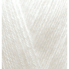 Пряжа для вязания Ализе Angora Gold (10%мохер, 10%шерсть, 80%акрил) 5х100гр цв.450 жемчужный