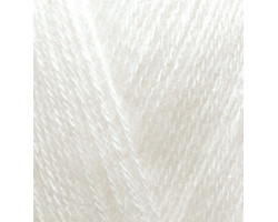Пряжа для вязания Ализе Angora Gold (10%мохер, 10%шерсть, 80%акрил) 5х100гр цв.450 жемчужный