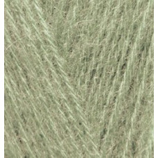 Пряжа для вязания Ализе Angora Gold (10%мохер, 10%шерсть, 80%акрил) 5х100гр цв.569 оливковый