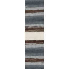 Пряжа для вязания Ализе Angora Gold Batik (10%мохер, 10%шерсть, 80%акрил) 5х100гр цв.5742