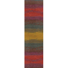 Пряжа для вязания Ализе Angora Gold Batik Sim (5% металлик, 10% мохер, 10% шерсть, 75% акрил) 5х100гр цв.3368