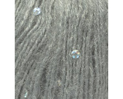 Пряжа для вязания Ализе Angora Gold Pullu (68%акрил, 4%пайетки, 9%мохер, 9%шерсть, 10%п/э) 10х50гр/215м цв.087 угленой серый