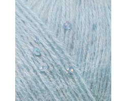 Пряжа для вязания Ализе Angora Gold Pullu (68%акрил, 4%пайетки, 9%мохер, 9%шерсть, 10%п/э) 10х50гр/215м цв.480 светло-синий