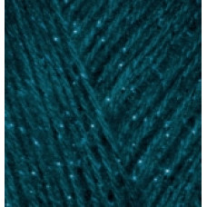 Пряжа для вязания Ализе Angora Gold Simli (5% металлик, 10% мохер, 10% шерсть, 75% акрил) 5х100гр/500м цв.017 петроль