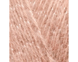 Пряжа для вязания Ализе Angora Gold Simli (5% металлик, 10% мохер, 10% шерсть, 75% акрил) 5х100гр/500м цв.102 сухая роза