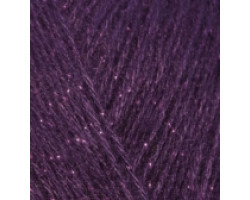 Пряжа для вязания Ализе Angora Gold Simli (5% металлик, 10% мохер, 10% шерсть, 75% акрил) 5х100гр/500м цв.111 фиолетовый