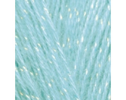 Пряжа для вязания Ализе Angora Gold Simli (5% металлик, 10% мохер, 10% шерсть, 75% акрил) 5х100гр/500м цв.114 мята