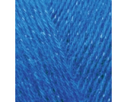 Пряжа для вязания Ализе Angora Gold Simli (5% металлик, 10% мохер, 10% шерсть, 75% акрил) 5х100гр/500м цв.636 василек