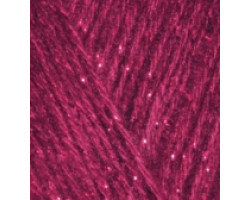 Пряжа для вязания Ализе Angora Gold Simli (5% металлик, 10% мохер, 10% шерсть, 75% акрил) 5х100гр/500м цв.649 рубин