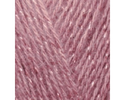 Пряжа для вязания Ализе Angora Gold Simli (5% металлик, 10% мохер, 10% шерсть, 75% акрил) 5х100гр/500м цв.679 вялая роза