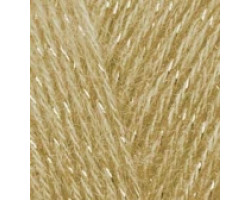 Пряжа для вязания Ализе Angora Gold Simli (5% металлик, 10% мохер, 10% шерсть, 75% акрил) 5х100гр/500м цв.697 рыжевато-коричневый
