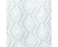 Пряжа для вязания Ализе Angora Real 40 (40% шерсть, 60%акрил) 5х100гр/480м цв.055 белый
