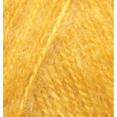 Пряжа для вязания Ализе Angora Real 40 (40% шерсть, 60%акрил) 5х100гр/480м цв.082 желтый