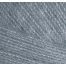 Пряжа для вязания Ализе Angora Real 40 (40% шерсть, 60%акрил) 5х100гр/480м цв.087 средне-серый