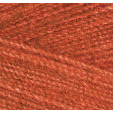 Пряжа для вязания Ализе Angora Real 40 (40% шерсть, 60%акрил) 5х100гр/480м цв.089 терракот