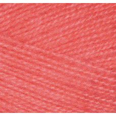 Пряжа для вязания Ализе Angora Real 40 (40% шерсть, 60%акрил) 5х100гр/480м цв.154 коралловый
