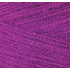 Пряжа для вязания Ализе Angora Real 40 (40% шерсть, 60%акрил) 5х100гр/480м цв.230 темная фуксия