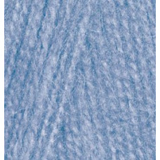 Пряжа для вязания Ализе Angora Real 40 (40% шерсть, 60%акрил) 5х100гр/480м цв.342 джинс