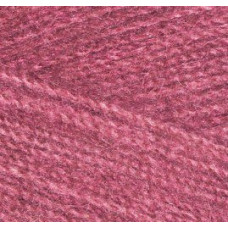 Пряжа для вязания Ализе Angora Real 40 (40% шерсть, 60%акрил) 5х100гр/480м цв.536 ягодный