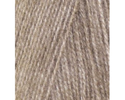 Пряжа для вязания Ализе Angora Real 40 (40% шерсть, 60%акрил) 5х100гр/480м цв.553 коричневый меланж