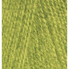 Пряжа для вязания Ализе Angora Real 40 (40% шерсть, 60%акрил) 5х100гр/480м цв.554 фисташка