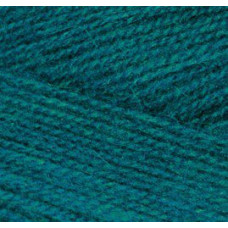 Пряжа для вязания Ализе Angora Real 40 (40% шерсть, 60%акрил) 5х100гр/480м цв.640 павлиновый зеленый