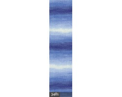 Пряжа для вязания Ализе Angora Real 40 Batik (40% шерсть, 60%акрил) 5х100гр/480м цв. 3481