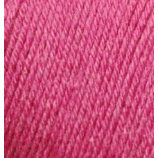 Пряжа для вязания Ализе Baby Wool (20%бамбук, 40%шерсть, 40%акрил) 10х50гр/175м цв.489 цикламен