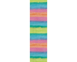 Пряжа для вязания Ализе Bella Batik (1000%хлопок) 5х50гр/180м цв.4151