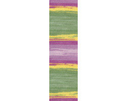 Пряжа для вязания Ализе Bella Batik (1000%хлопок) 5х50гр/180м цв.4591