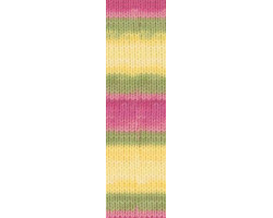 Пряжа для вязания Ализе Burcum Batik Bebe (100% акрил) 5х100гр/210м цв.2613