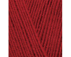 Пряжа для вязания Ализе Cashmira Fine (100% шерсть) 5х100гр/450м цв.056 красный