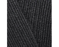 Пряжа для вязания Ализе Cashmira Fine (100% шерсть) 5х100гр/450м цв.060 черный