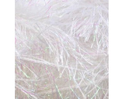 Пряжа для вязания Ализе Decofur Sim (20%металлик, 80% полиэстер) 5х100гр/100м цв.55-01 белый с жем