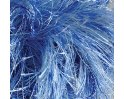 Пряжа для вязания Ализе Decofur 'Травка' (100% полиэстер) 5х100гр/100м цв.1370 голубой меланж