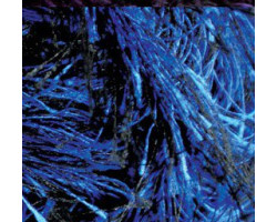 Пряжа для вязания Ализе Decofur 'Травка' (100% полиэстер) 5х100гр/100м цв.1379 черный-василек