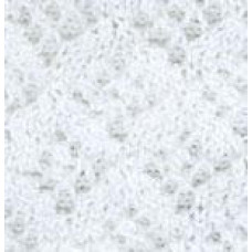 Пряжа для вязания Ализе Diva (100% микрофибра) 5х100гр/350м цв.055 белый