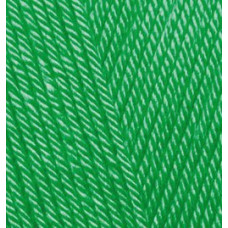 Пряжа для вязания Ализе Diva (100% микрофибра) 5х100гр/350м цв.123 изумруд
