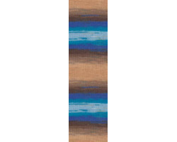 Пряжа для вязания Ализе Diva Batik (100% микрофибра) 5х100гр/350м цв.3243
