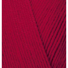 Пряжа для вязания Ализе Forever (100% микроакрил) 5х50гр/300м цв.106 красный