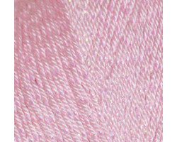 Пряжа для вязания Ализе Forever Sim (96% микрофибра акрил, 4%металик) 5х50гр/300м цв.032 св.розовый