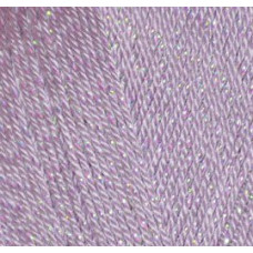 Пряжа для вязания Ализе Forever Sim (96% микрофибра акрил, 4%металик) 5х50гр/300м цв.166 лиловый
